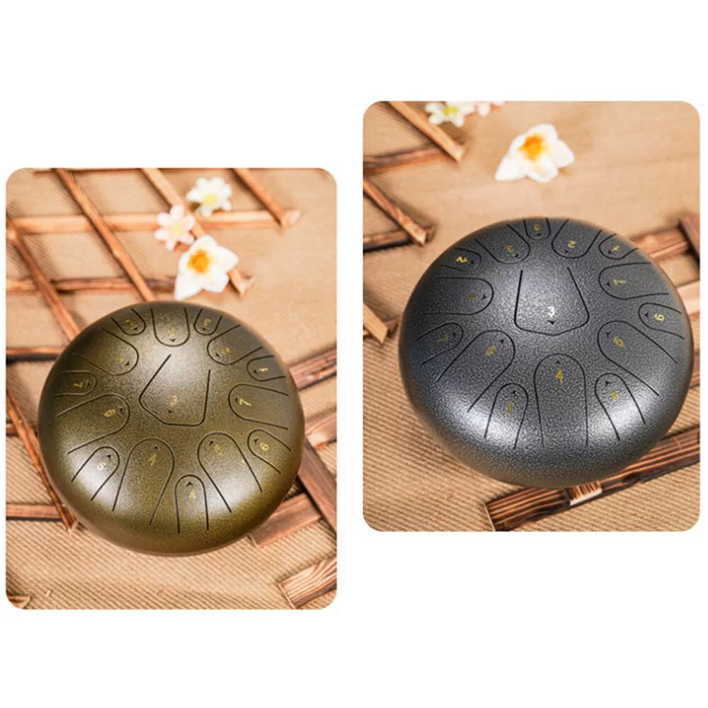 Steel Tongue Drum Instrument for Meditation