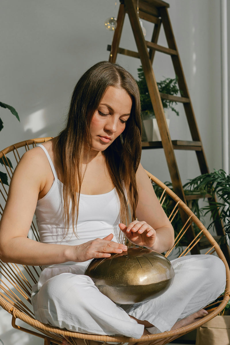 Steel Tongue Drum Instrument for Meditation