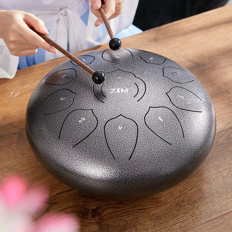 Steel Tongue Drum Instrument for Meditation